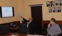 პროფესორ რონ ნაამანის სამუშაო ვიზიტი ცენტრში