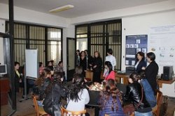 გორის სასწავლო უნივერსიტეტის სტუდენტთა პრაქტიკა ცენტრში