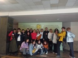 „იუჯი სკოლის“(UG School) X კლასის მოსწავლეები ი. ბერიტაშვილის ცენტრში