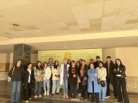 სოფელ ტინისხიდის საჯარო სკოლის მოსწავლეებისა და მასწავლებლების ვიზიტი ივანე ბერიტაშვილის ექსპერიმენტული ბიომედიცინის ცენტრში