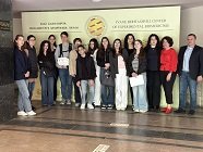 147-ე საჯარო სკოლის მოსწავლეთა შემეცნებითი ვიზიტი ბერიტაშვილის ექსპერიმენტული ბიომედიცინის ცენტრში