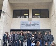 თბილისის №54 საჯარო სკოლის მოსწავლეთა შემეცნებითი ვიზიტი ივანე ბერიტაშვილის ექსპერიმენტული ბიომედიცინის ცენტრში.